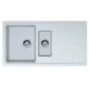 Carron Phoenix Janus 150 1.5 Bowl Synthetic Kitchen Sink - Arctic White - 114.0308.263 -Kitchen Shop 114.0308.263