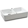 Carron Phoenix Belfast 200 2 Bowl Ceramic Kitchen Sink - 124.0477.749 -Kitchen Shop 124.0477.749