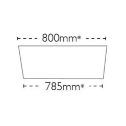 Carron Phoenix Belfast 200 2 Bowl Ceramic Kitchen Sink - 124.0477.749 7 Carron Phoenix Belfast 200 2 Bowl Ceramic Kitchen Sink - 124.0477.749 -Kitchen Shop 124.0477.749 technical2