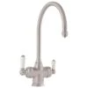 Perrin & Rowe 3-in-1 Hot Kitchen Tap - Pewter - 1937PF -Kitchen Shop 1937pf