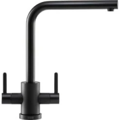 Franke Krios L-Spout Kitchen Mixer Tap - Matt Black - 115.0659.342