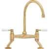 Franke Bridge Lever Kitchen Mixer Tap - Brass - 115.0659.349 2 Franke Bridge Lever Kitchen Mixer Tap - Brass - 115.0659.349 -Kitchen Shop 1 1 1150659349