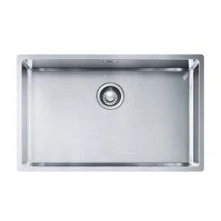 Franke Box 1 Bowl Kitchen Sink BXX 110-68 - Stainless Steel - 127.0369.284