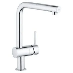 Grohe Minta Single-Lever Kitchen Sink Mixer, L-Spout 32168