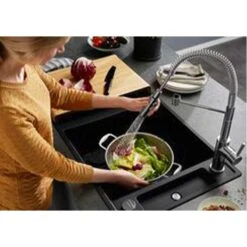 Blanco CATRIS-S Flexible Spring Hose Kitchen Tap - Chrome - 521476 -Kitchen Shop 5 2 521476 3