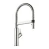 Blanco SOLENTA-S Pull-Down Spray PVD Steel Kitchen Tap - Stainless Steel - 522405 -Kitchen Shop 5 2 522405