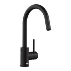 Blanco MIDA-S Single Lever Pull-Out Spray Special Colour Kitchen Tap - Black Matt - 526653