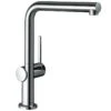 Hansgrohe Talis M54 Single Lever Kitchen Mixer 270, 1jet - Chrome - 72840000 -Kitchen Shop 7 2 72840000