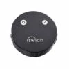 Abode Swich Diverter Valve Round Handle Matt Black - AT2106 -Kitchen Shop a t at2106