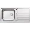 Abode Neron Single Bowl & Drainer Stainless Steel Kitchen Sink - AW5112 -Kitchen Shop a w aw5112