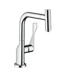 AXOR Citterio Single Lever Kitchen Mixer Select With Pull-Out Spray - 39861000
