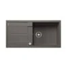 Blanco METRA XL 6 S Silgranit 1 Bowl Inset Reversible Kitchen Sink - Volcano Grey - 527306 -Kitchen Shop b l blanco 527306