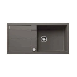 Blanco METRA XL 6 S Silgranit 1 Bowl Inset Reversible Kitchen Sink - Volcano Grey - 527306
