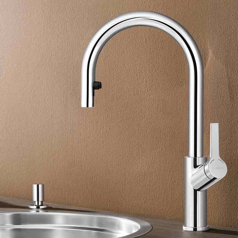 Blanco CARENA-S Vario Pull-Out Spout Galvanic Chrome Kitchen Tap - Chrome - BM3118CH 4 Blanco CARENA-S Vario Pull-Out Spout Galvanic Chrome Kitchen Tap - Chrome - BM3118CH - Image 2
