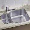 Blanco ESSENTIAL 530-U 1.5 Bowl Undermount Stainless Steel Reversible Kitchen Sink - 453665 2 Blanco ESSENTIAL 530-U 1.5 Bowl Undermount Stainless Steel Reversible Kitchen Sink - 453665 -Kitchen Shop blanco essential 453665 1