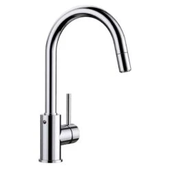 Blanco MIDA-S Pull-Out Spout Glavanic Chrome Kitchen Tap - Chrome - BM3121CH