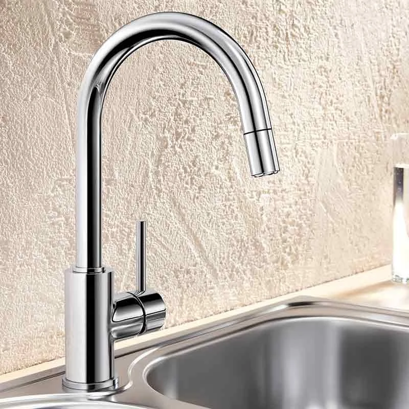 Blanco MIDA-S Pull-Out Spout Glavanic Chrome Kitchen Tap - Chrome - BM3121CH 4 Blanco MIDA-S Pull-Out Spout Glavanic Chrome Kitchen Tap - Chrome - BM3121CH - Image 2