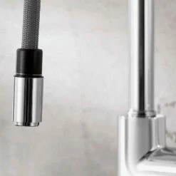 Blanco MIDA-S Pull-Out Spout Glavanic Chrome Kitchen Tap - Chrome - BM3121CH 8 Blanco MIDA-S Pull-Out Spout Glavanic Chrome Kitchen Tap - Chrome - BM3121CH -Kitchen Shop blanco mida s 521454 2