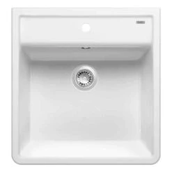 Blanco PANOR 60 1 Bowl Inset Ceramic Kitchen Sink - Chrystal White - 514486 11 Blanco PANOR 60 1 Bowl Inset Ceramic Kitchen Sink - Chrystal White - 514486 -Kitchen Shop blanco panor 514486