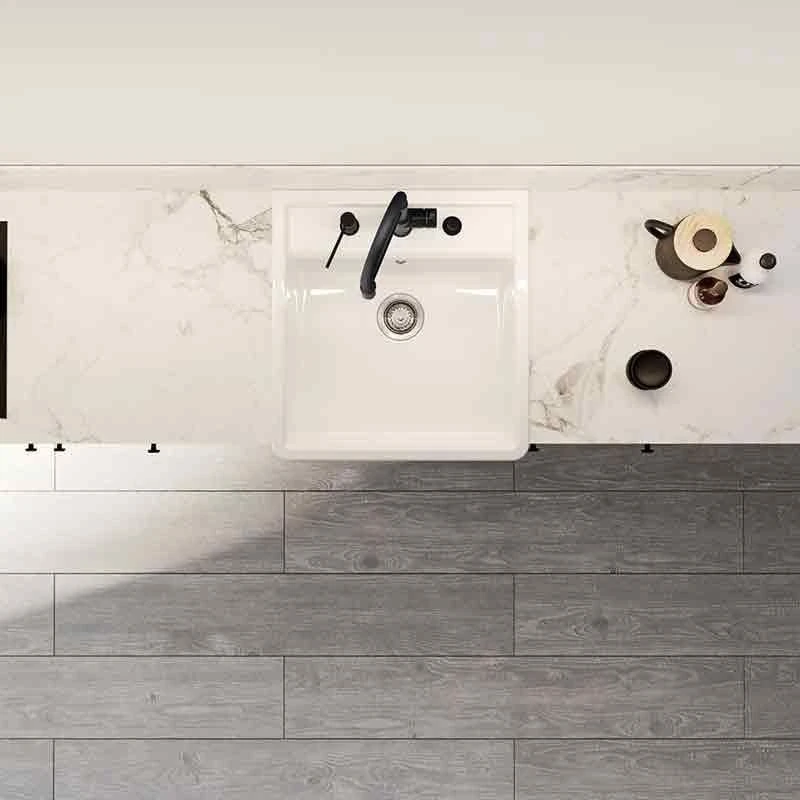 Blanco PANOR 60 1 Bowl Inset Ceramic Kitchen Sink - Chrystal White - 514486 5 Blanco PANOR 60 1 Bowl Inset Ceramic Kitchen Sink - Chrystal White - 514486 - Image 3