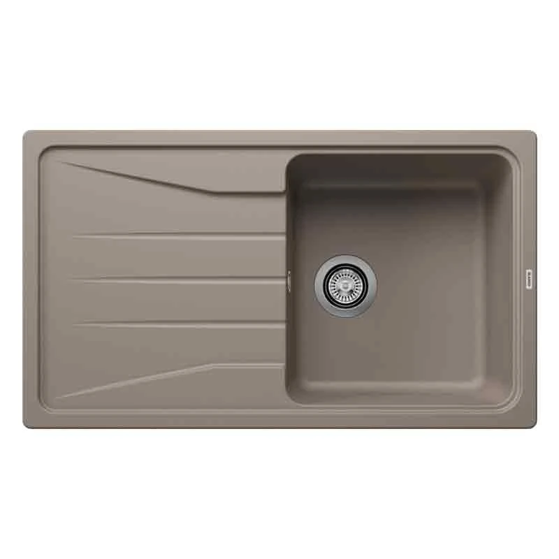 Blanco SONA 5 S 1 Bowl Inset Silgranit Reversible Kitchen Sink - Tartufo - 519678 3 Blanco SONA 5 S 1 Bowl Inset Silgranit Reversible Kitchen Sink - Tartufo - 519678