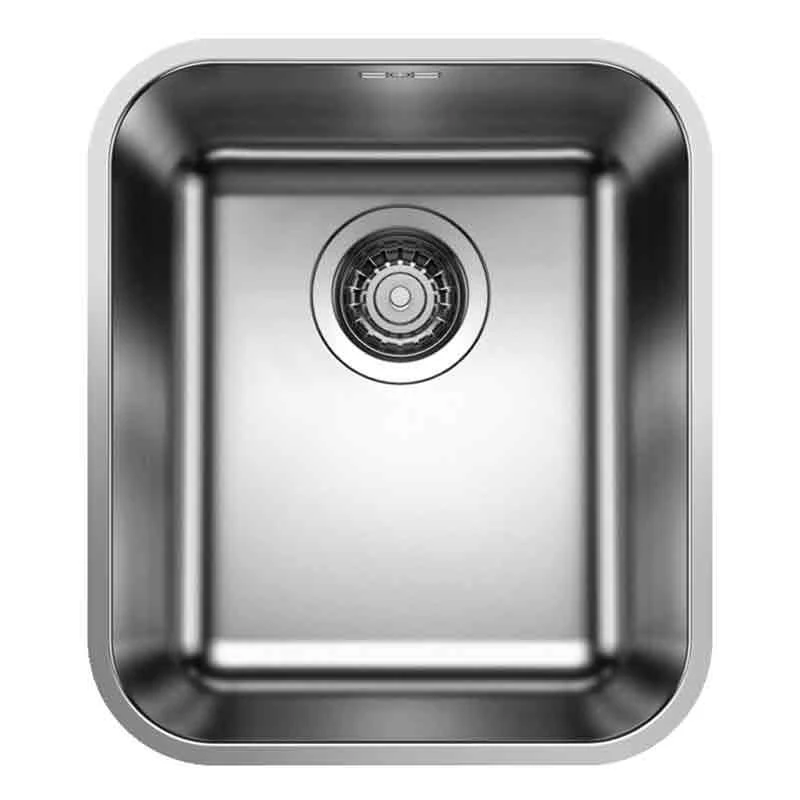 Blanco SUPRA 340-U 1 Bowl Undermount Stainless Steel Kitchen Sink - Brushed Finish - 450762 3 Blanco SUPRA 340-U 1 Bowl Undermount Stainless Steel Kitchen Sink - Brushed Finish - 450762