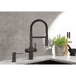 Blanco CATRIS-S Flexo Filter Kitchen Tap - Matt Black - 526707