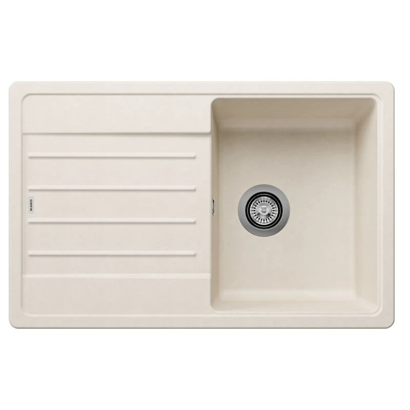 Blanco Legra 45 S Silgranit 1 Bowl Inset Reversible Kitchen Sink - Soft White - 527085 3 Blanco Legra 45 S Silgranit 1 Bowl Inset Reversible Kitchen Sink - Soft White - 527085