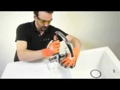 Reginox Regi-Ceramic 1.5 Bowl Kitchen Sink Including Waste - White - RL 301 CW -Kitchen Shop ec9cccd27e651dbd5792154461943ec1c1ecf1889a1ae889ef6e8b1aa7be100e