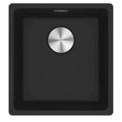 Franke Maris 1 Bowl Undermount Fragranite Kitchen Sink MRG 110 -37 - Matt Black - 125.0688.503
