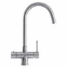 Franke Minerva Helix 3-in-1 Manual Kitchen Tap - Stainless Steel - 119.0518.863 2 Franke Minerva Helix 3-in-1 Manual Kitchen Tap - Stainless Steel - 119.0518.863 -Kitchen Shop franke minerva 1190518863
