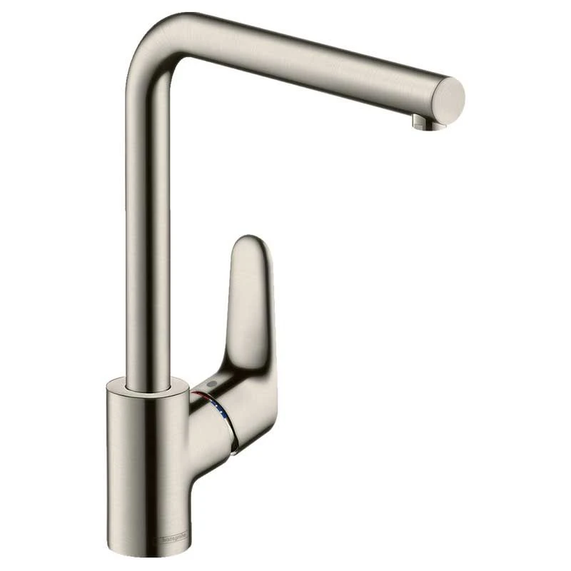 Hansgrohe Focus M41 Single Lever Kitchen Mixer Tap 280 Single Spray Mode - Stainless Steel - 31817800 3 Hansgrohe Focus M41 Single Lever Kitchen Mixer Tap 280 Single Spray Mode - Stainless Steel - 31817800