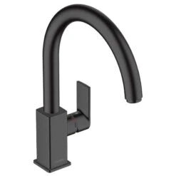 Hansgrohe Vernis Shape M35 Single Lever Kitchen Mixer Tap 210 With Swivel Spout - Matt Black - 71871670