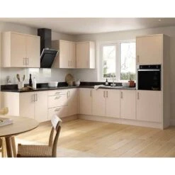 Kitchen Kit Slab 2745mm Multi Rail - Ultra Matt - Cashmere - FKKF0624 -Kitchen Shop k i kitchen kit fkkf0624 lifestyle1