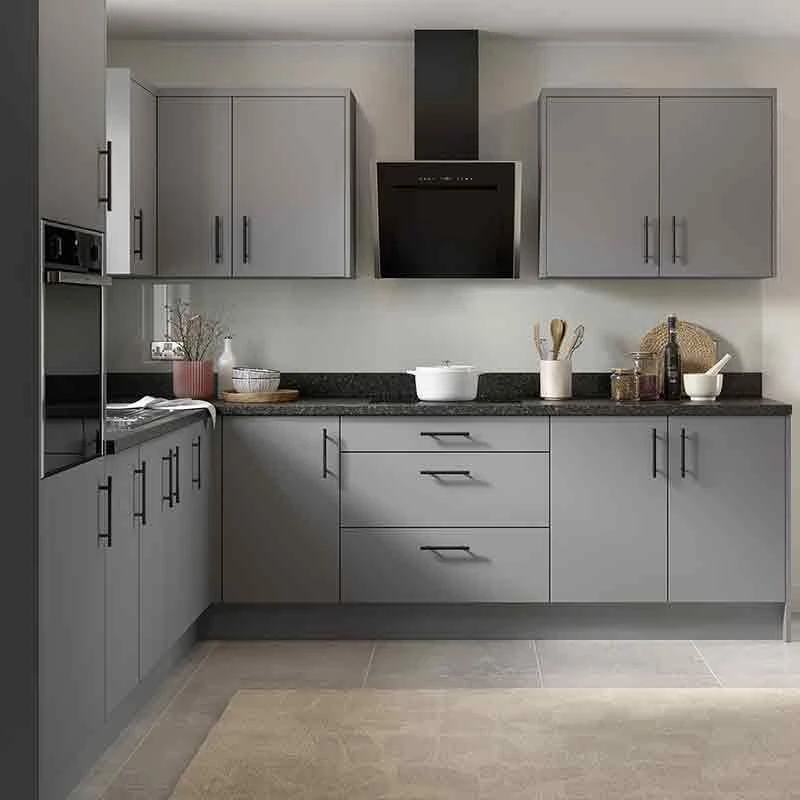 Kitchen Kit Slab 2745mm Multi Rail - Ultra Matt - Dust Grey - FKKF0824 4 Kitchen Kit Slab 2745mm Multi Rail - Ultra Matt - Dust Grey - FKKF0824 - Image 2