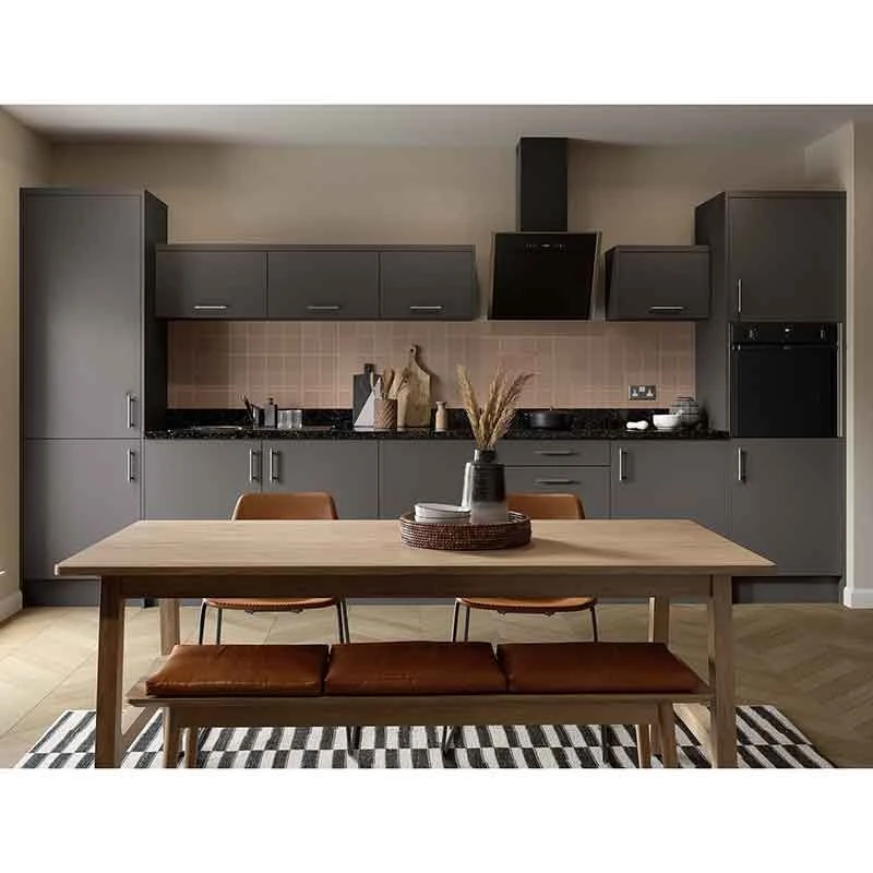 Kitchen Kit Slab 715mm Filler Panel - Ultra Matt - Graphite - FKKF0942 4 Kitchen Kit Slab 715mm Filler Panel - Ultra Matt - Graphite - FKKF0942 - Image 2