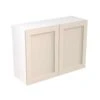 Kitchen Kit Shaker 1000mm Wall Cabinet - Ultra Matt - Cashmere - Flatpacked - FKKH0615 -Kitchen Shop k i kitchen kit fkkh0615