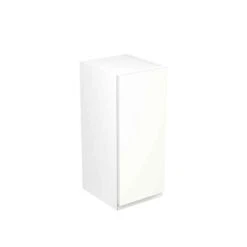 Kitchen Kit J-Pull 300mm Wall Cabinet - Super Gloss - White - Flatpacked - FKKJ0011