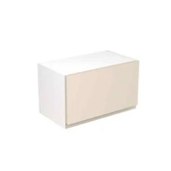 Kitchen Kit J-Pull 600mm Bridging Cabinet - Super Gloss - Cashmere - Flatpacked - FKKJ0119