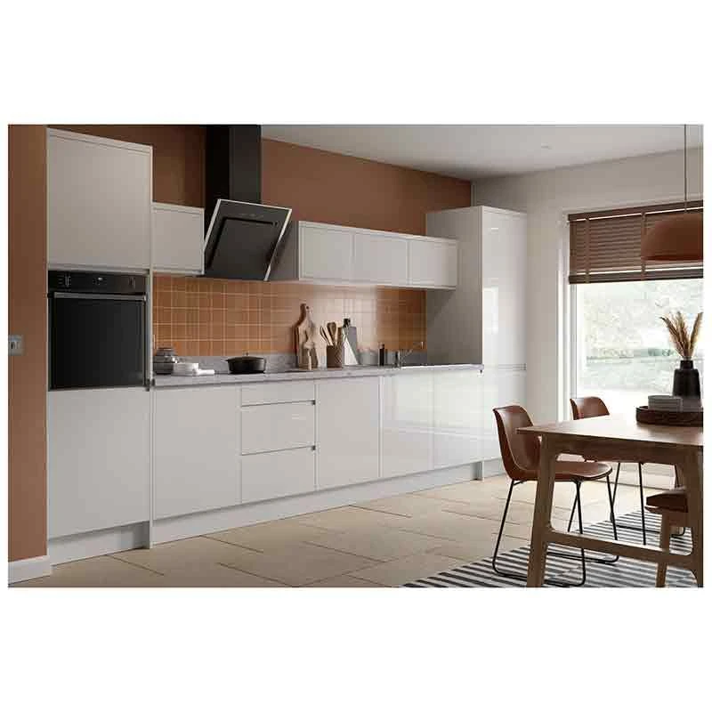 Kitchen Kit J-Pull 2745mm Plinth - Super Gloss - Light Grey - FKKJ0223 4 Kitchen Kit J-Pull 2745mm Plinth - Super Gloss - Light Grey - FKKJ0223 - Image 2