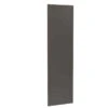 Kitchen Kit J-Pull 2400mm Larder Cabinet End Panel - Super Gloss - Graphite - Flatpacked - FKKJ0430 -Kitchen Shop k i kitchen kit fkkj0430