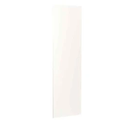 Kitchen Kit J-Pull 2400mm Larder Cabinet End Panel - Ultra Matt - White - Flatpacked - FKKJ0530