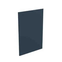 Kitchen Kit J-Pull 600mm Base Cabinet End Panel Only - Ultra Matt - Indigo Blue - Flatpacked - FKKJ1328