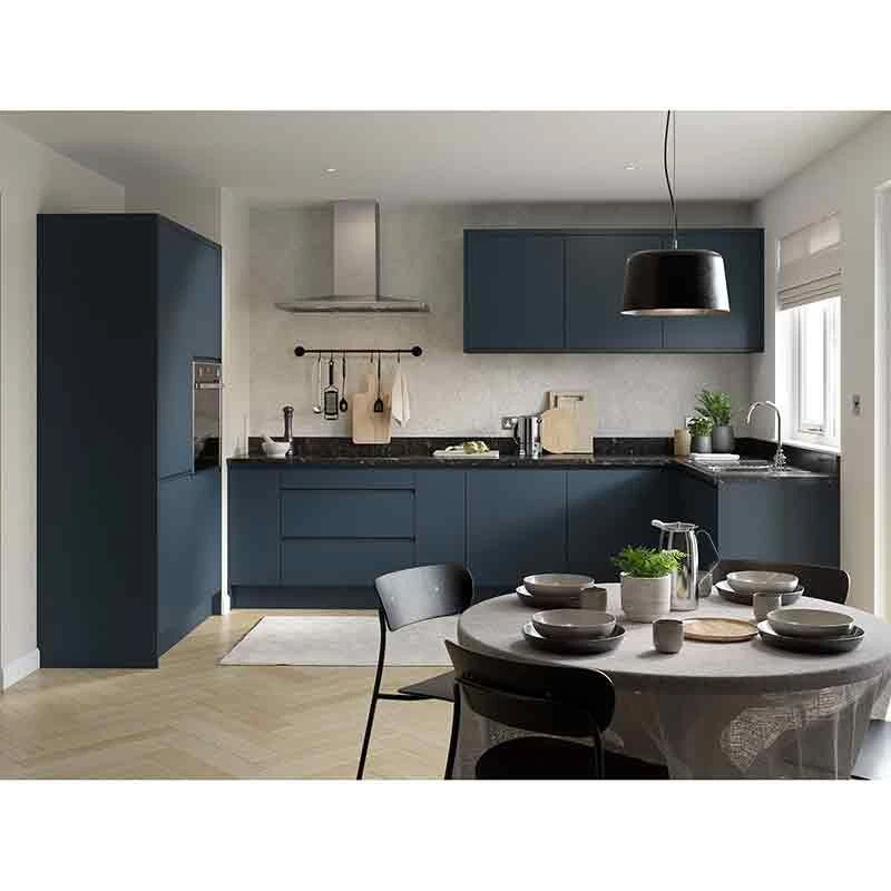 Kitchen Kit J-Pull 800mm Wall Cabinet End Panel Only - Ultra Matt - Indigo Blue - FKKJ1344 4 Kitchen Kit J-Pull 800mm Wall Cabinet End Panel Only - Ultra Matt - Indigo Blue - FKKJ1344 - Image 2
