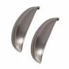 Kitchen Kit 94 Windsor Shell Kitchen Cabinet Handles - Pack Of 2 - Chrome - KKHWSBN -Kitchen Shop k i kitchen kit kkhwsbn