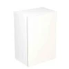 Kitchen Kit Rigid Slab 500mm Wall Cabinet - Ultra Matt - White - Pre-Assembled - RKKF0513