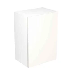 Kitchen Kit Rigid Slab 500mm Wall Cabinet - Ultra Matt - White - Pre-Assembled - RKKF0513