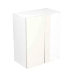 Kitchen Kit Rigid Slab 600mm Blind Corner Wall Cabinet - Ultra Matt - White - Pre-Assembled - RKKF0516