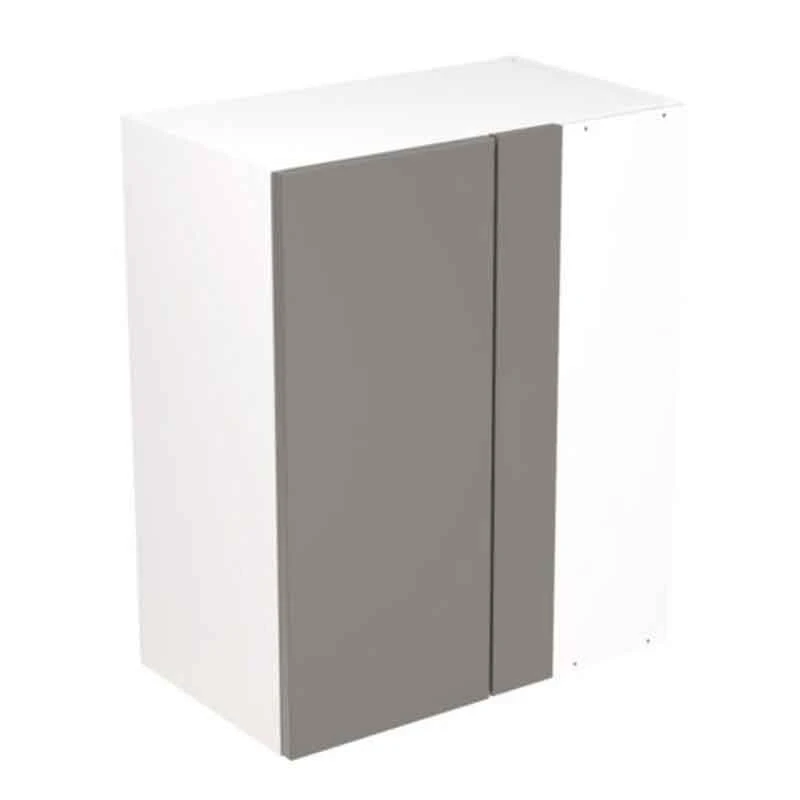 Kitchen Kit Rigid Slab 600mm Blind Corner Wall Cabinet - Ultra Matt - Dust Grey - Pre-Assembled - RKKF0816 3 Kitchen Kit Rigid Slab 600mm Blind Corner Wall Cabinet - Ultra Matt - Dust Grey - Pre-Assembled - RKKF0816
