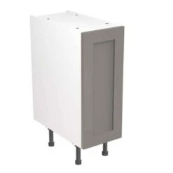 Kitchen Kit Rigid Shaker 300mm Base Cabinet - Ultra Matt - Dust Grey - Pre-Assembled - RKKH0801
